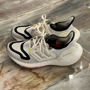 Adidas Ultraboost Women's Sneakers in White and Black